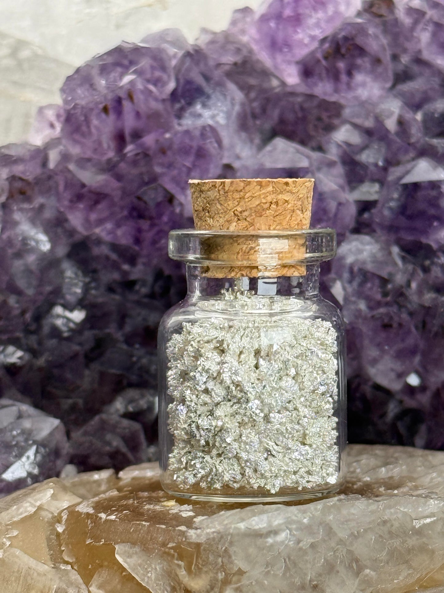 SILVER VIAL FILLED WITH .999 SILVER